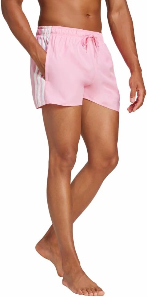 adidas Men's 3-Stripes 3-Inch Swim Shorts