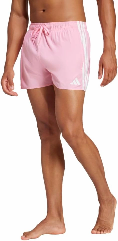 adidas Men's 3-Stripes 3-Inch Swim Shorts