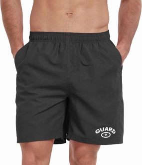 Adoretex Men's Guard 18" Swim Board Shorts, 100% Lightweight Polyester Swim Trunks with Mesh Liner