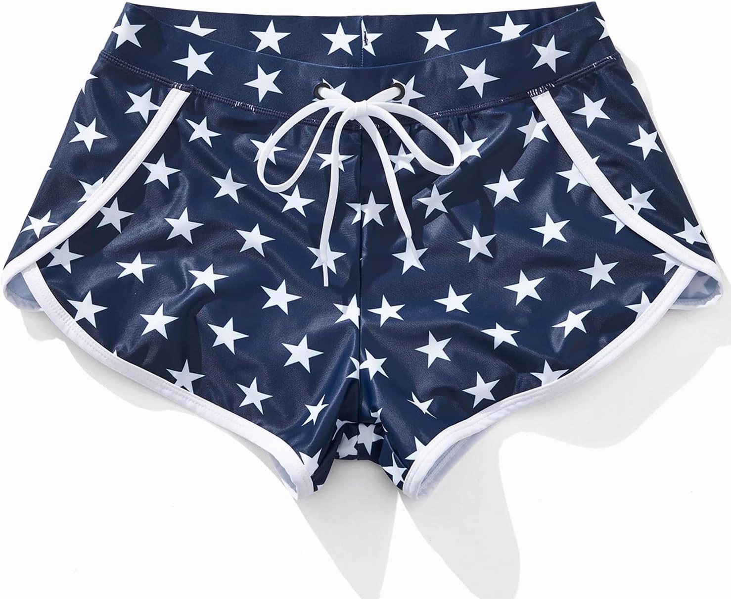 AIMPACT Mens Short Swim Trunks Quick Dry Beach Board Shorts 80s 90s Summer Vintage Swimwear with Lining Swimming Suits