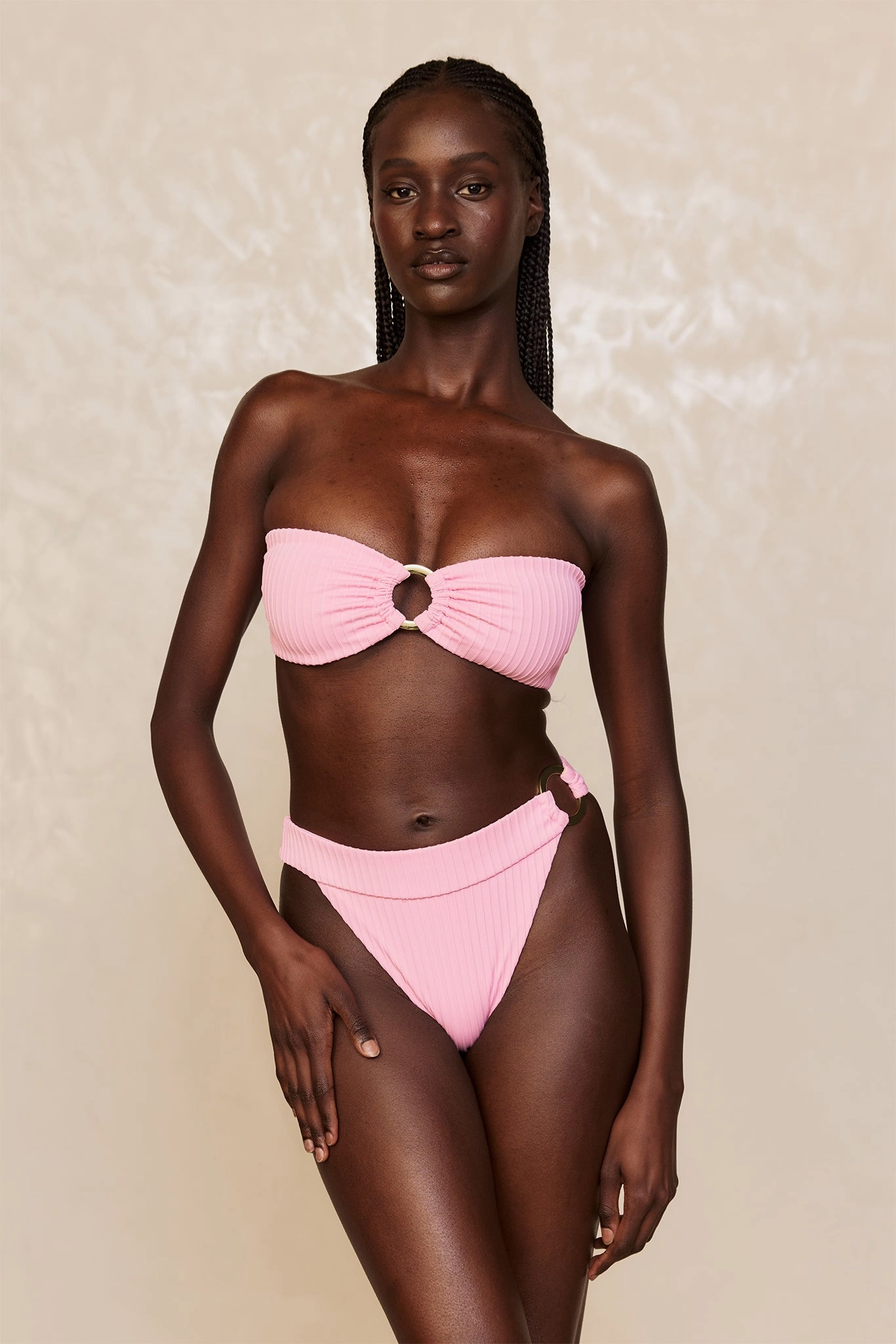 Antigua Bottom - Cherry Blossom Matte Rib