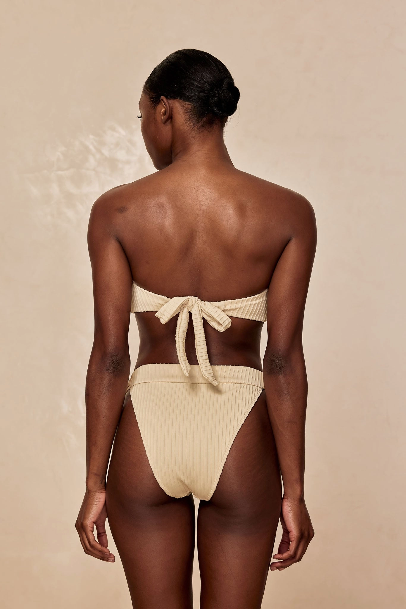 Antigua Bottom - Vanilla Matte Rib