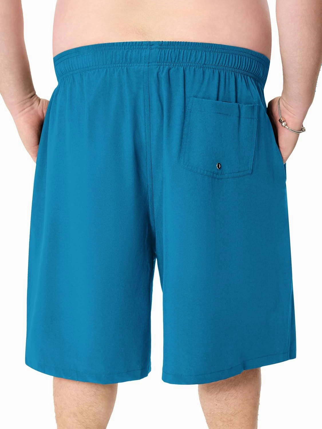 Arcweg Mens Swim Trunks Big and Tall Plus Size Swimsuit for Men with Compression Liner and Zip Pocket Phone Pocket