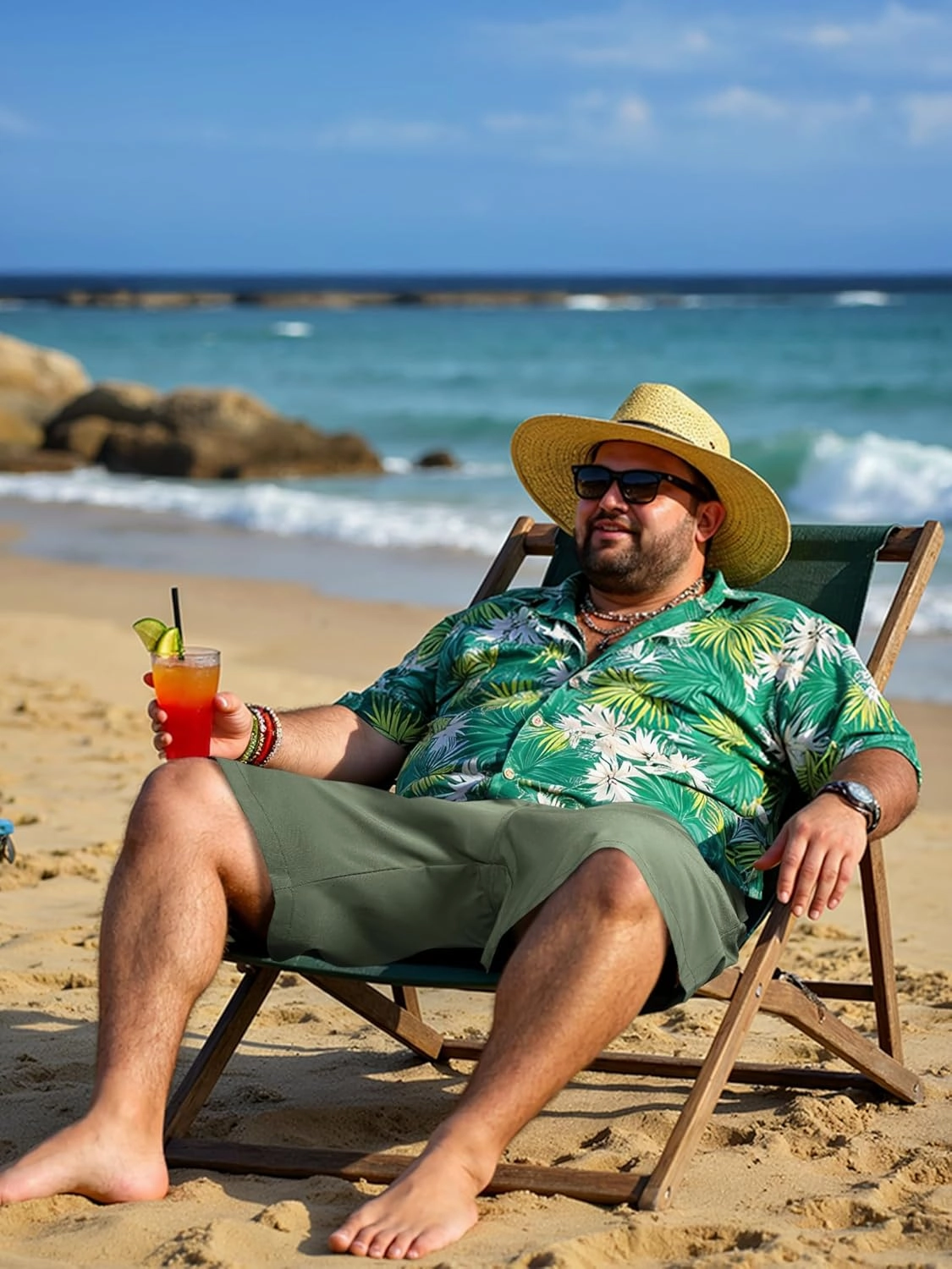 Arcweg Mens Swim Trunks Big and Tall Plus Size Swimsuit for Men with Compression Liner and Zip Pocket Phone Pocket