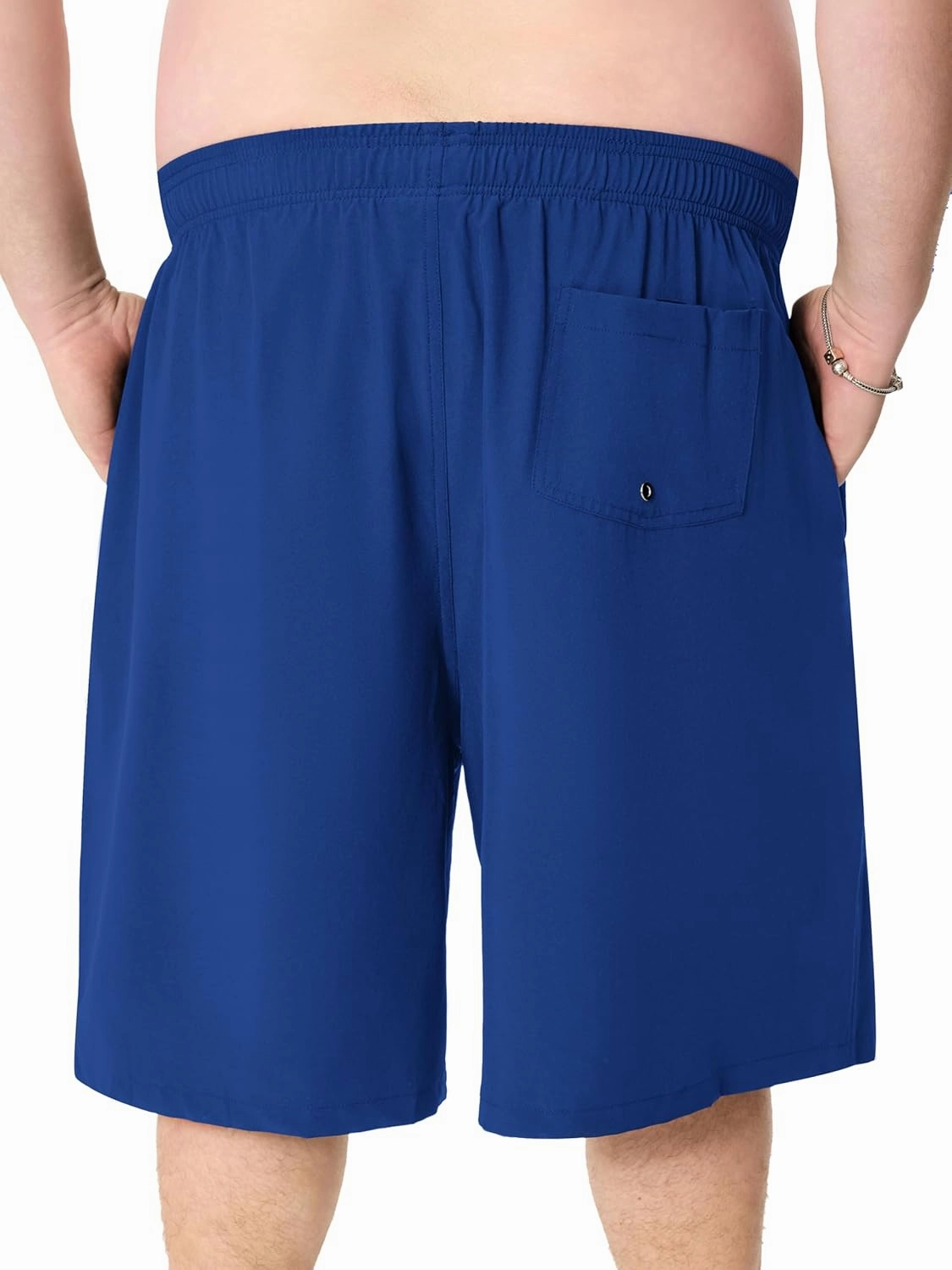 Arcweg Mens Swim Trunks Big and Tall Plus Size Swimsuit for Men with Compression Liner and Zip Pocket Phone Pocket