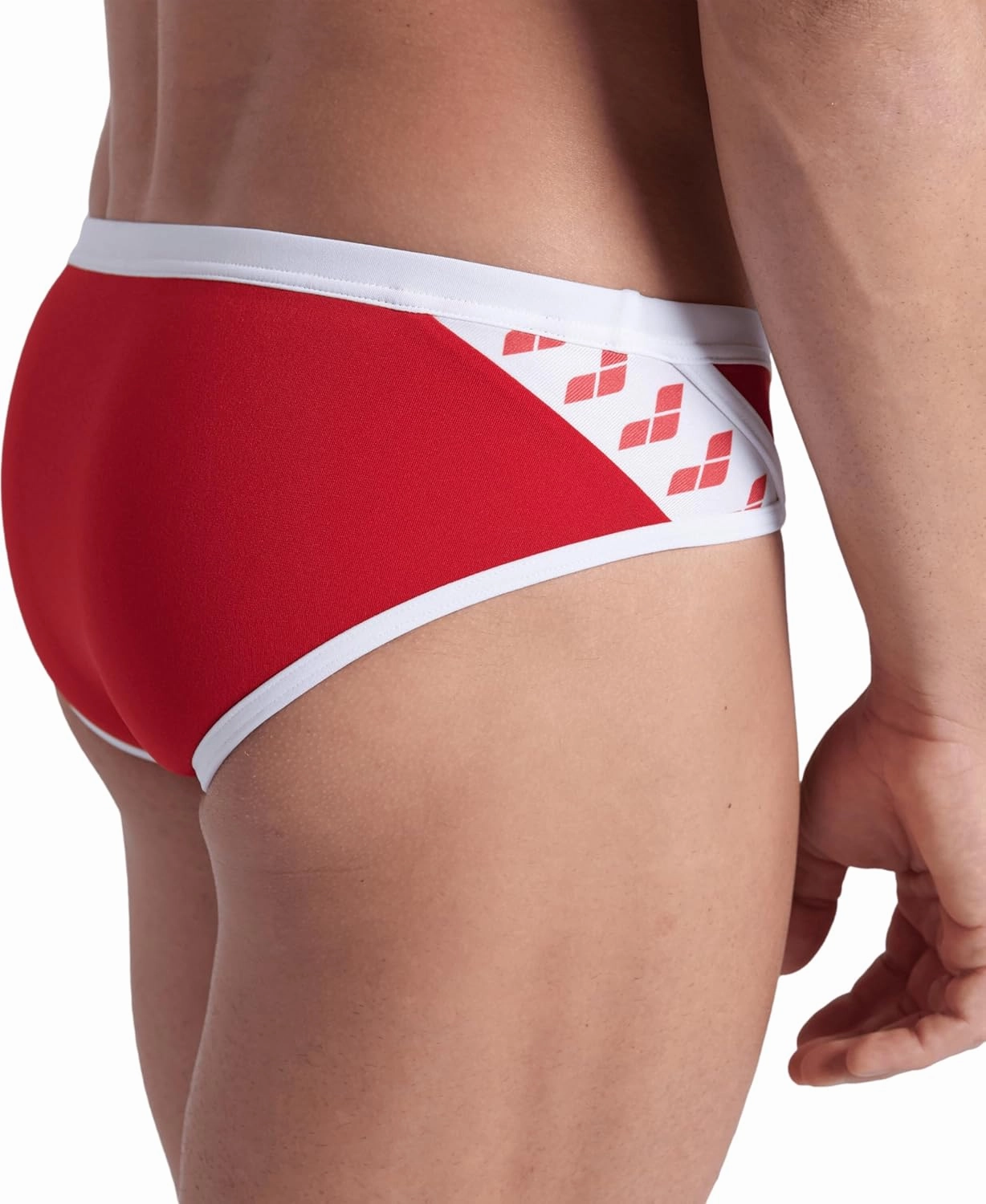 Arena Men's Icons Solid Swim Briefs Professional Training Swimsuit Sports Trunk