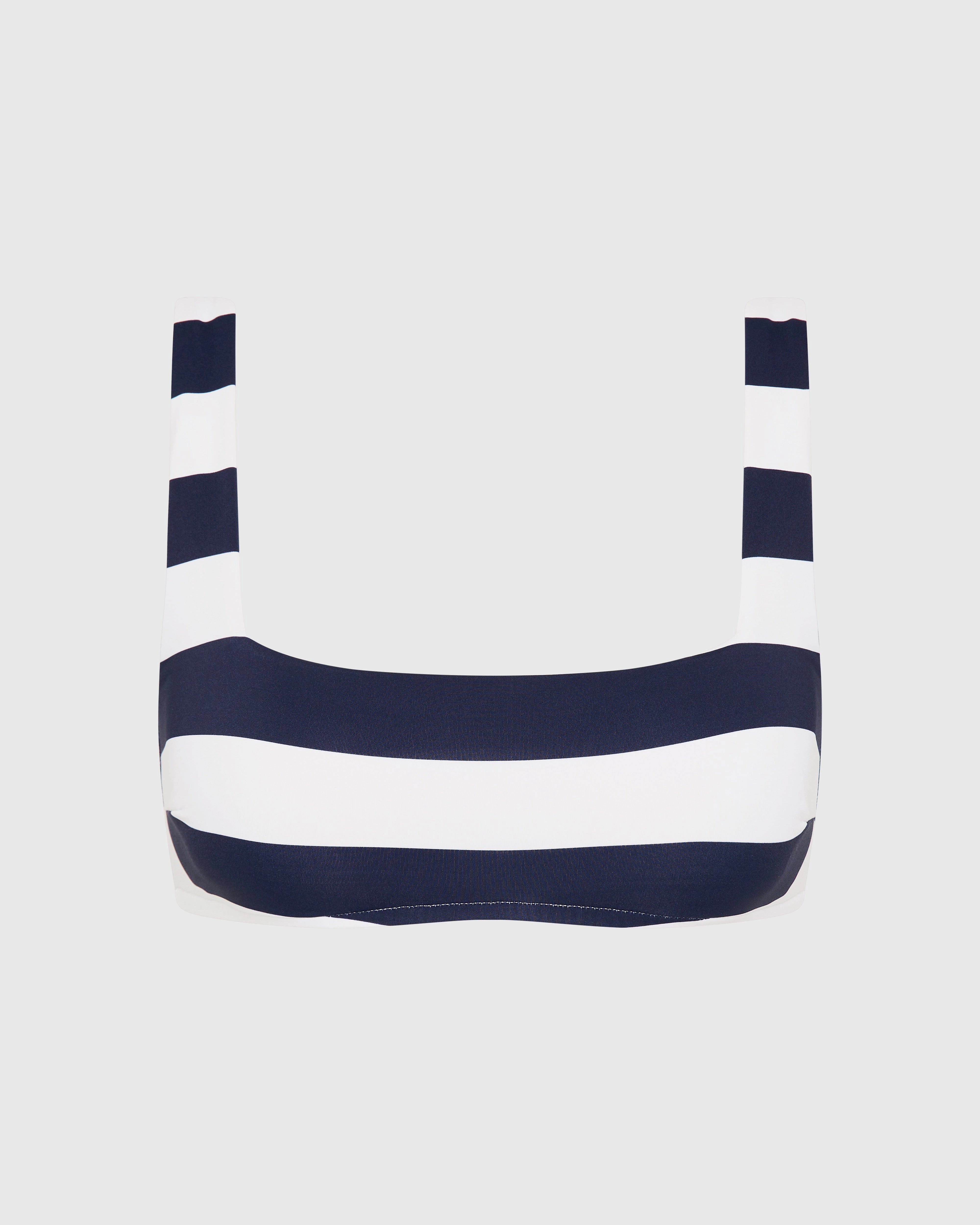 Aria Bikini Top - Navy Stripe (Embodee)