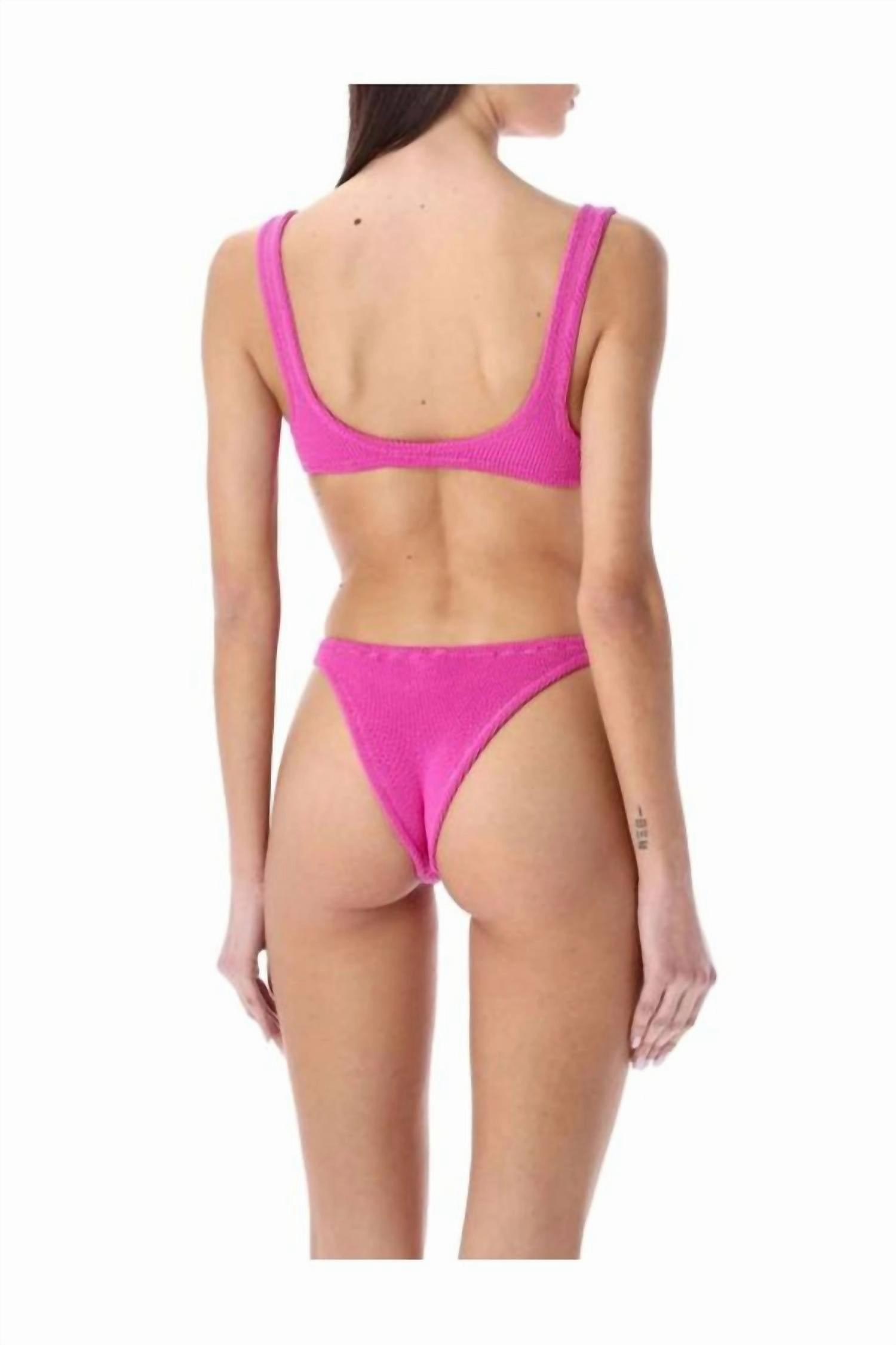 August Scrunch Swimsuit In Peonie