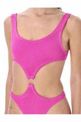 August Scrunch Swimsuit In Peonie