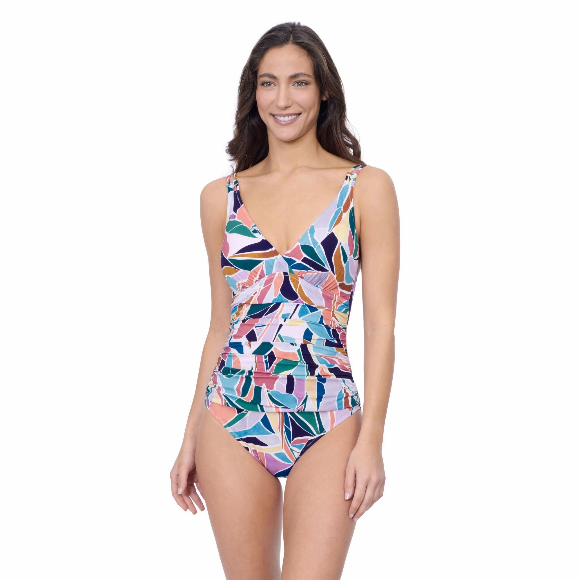 Aura V Neck One Piece