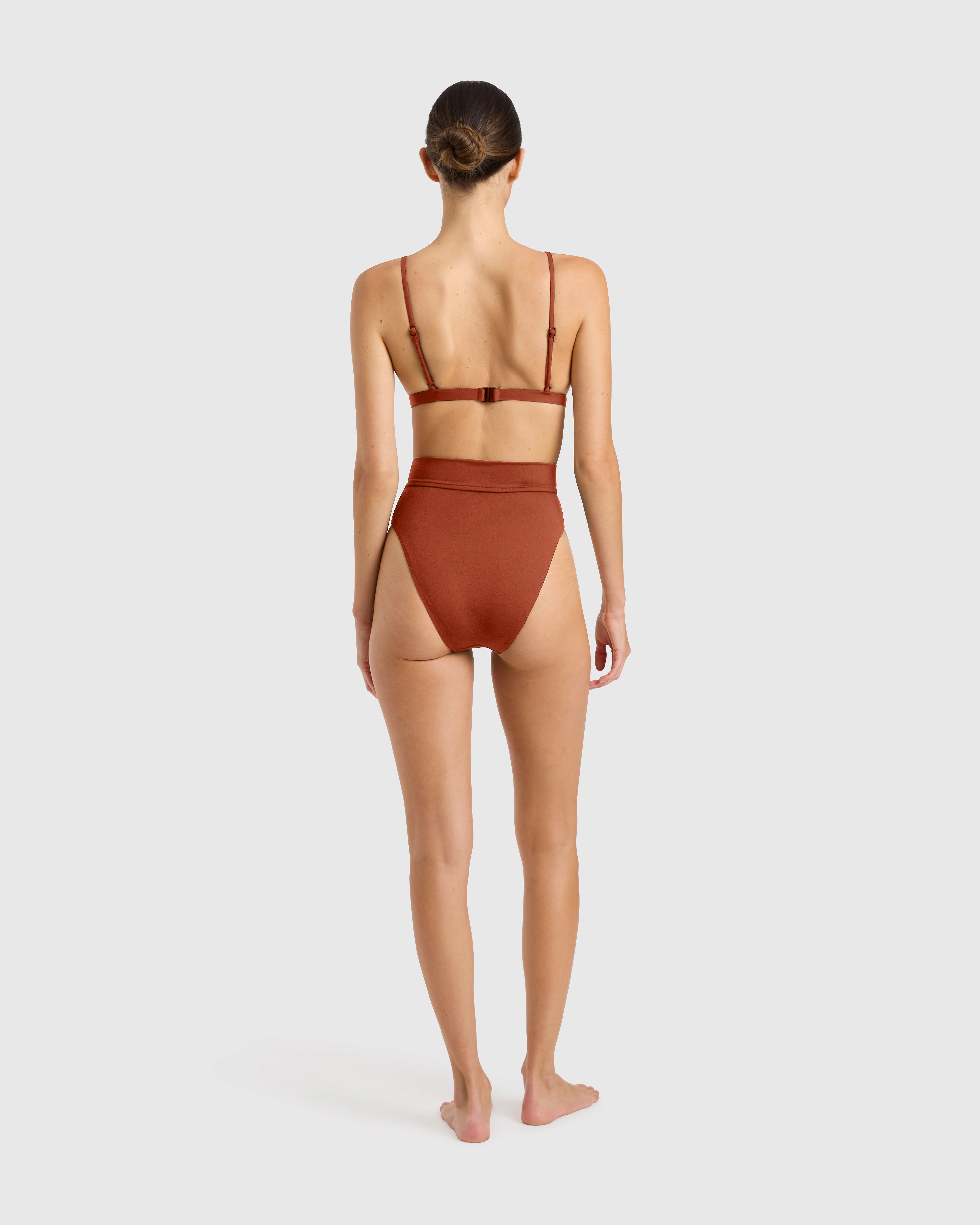 Aurelie Bikini Top - Copper (Singuleur)