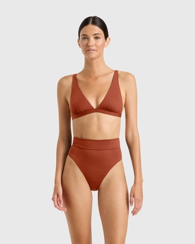Aurelie Bikini Top - Copper (Singuleur)