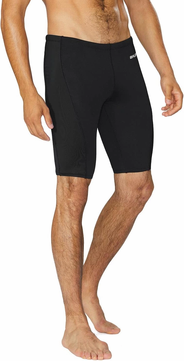 baleaf Men's Swimsuit Swim Jammers Athletic Training Swimwear Durable Team Lap Swimming Racing Competition