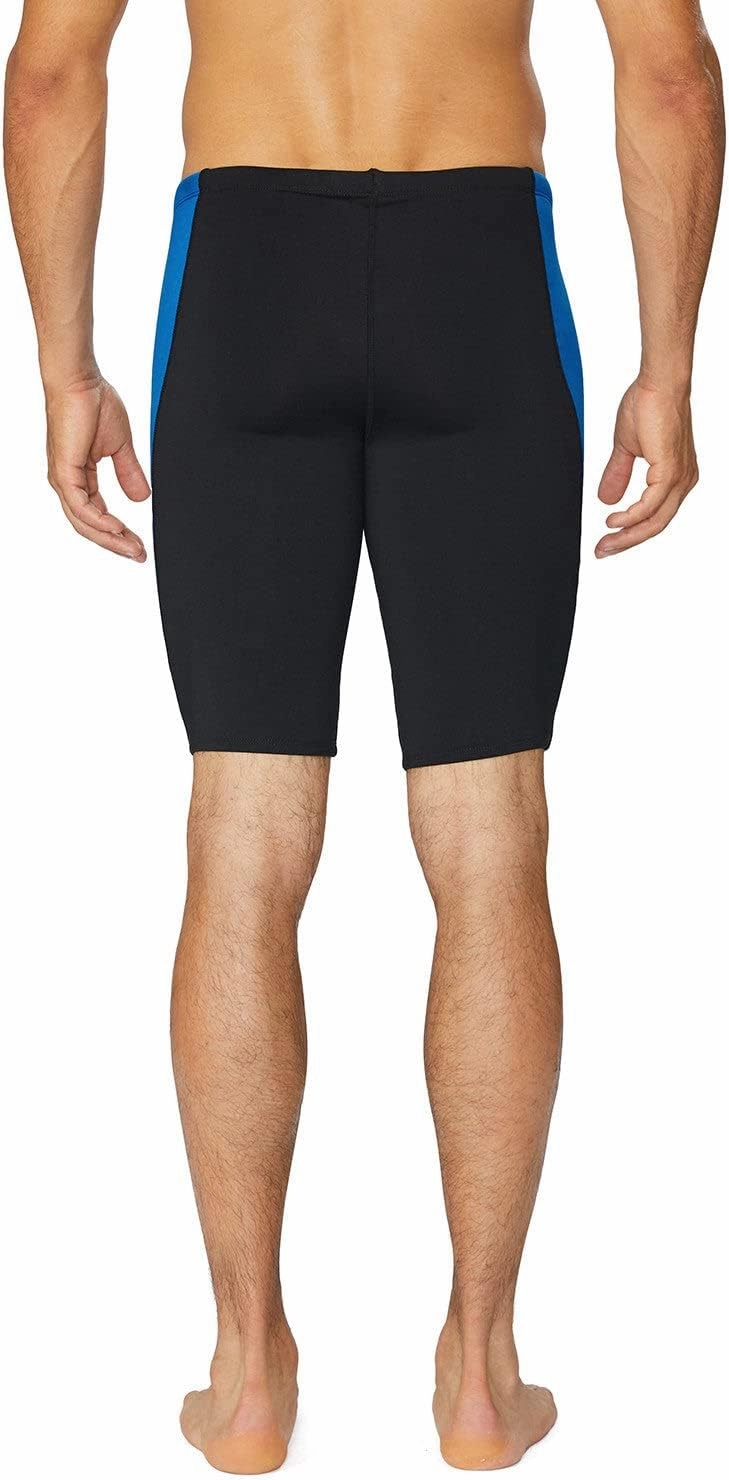 baleaf Men's Swimsuit Swim Jammers Athletic Training Swimwear Durable Team Lap Swimming Racing Competition