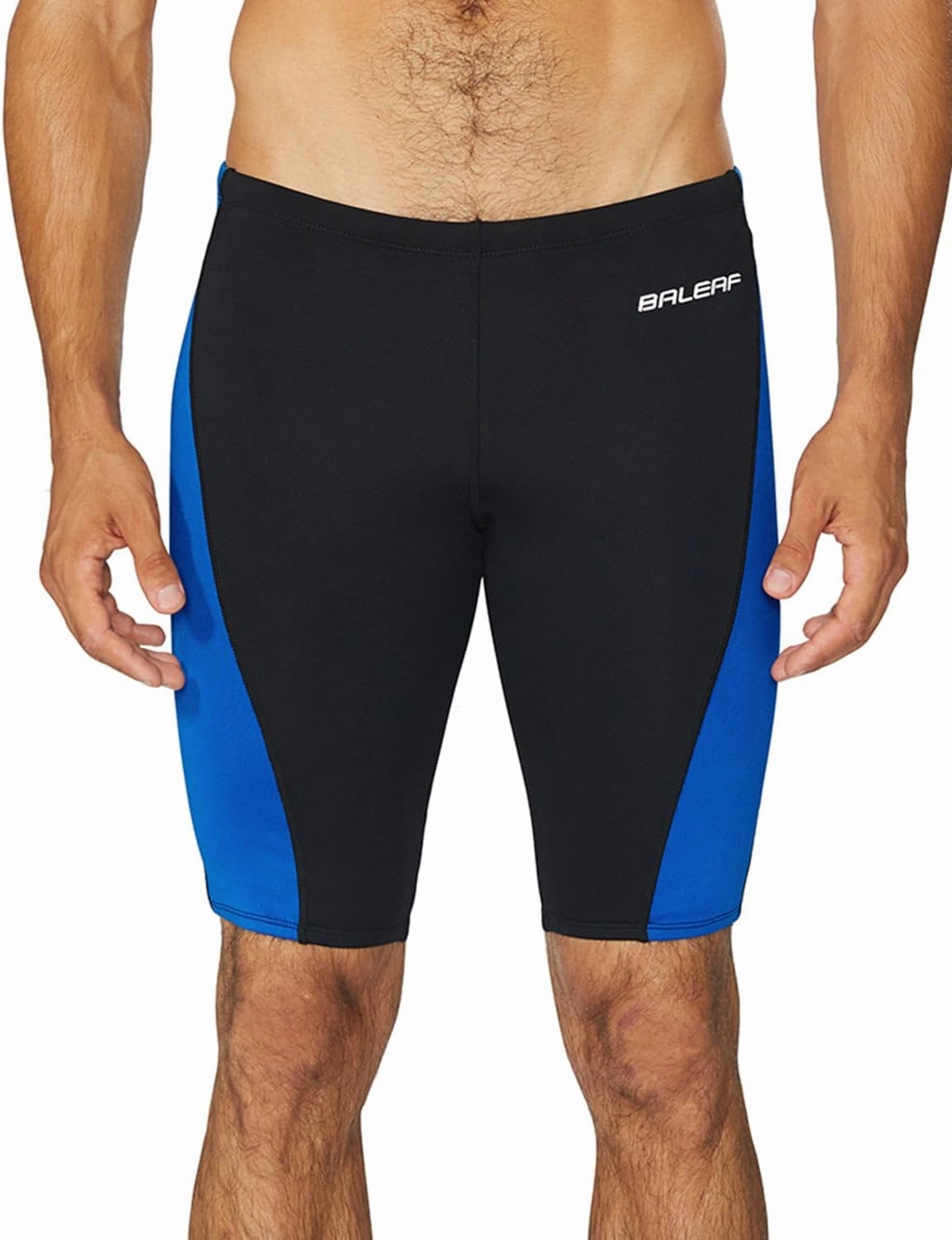baleaf Men's Swimsuit Swim Jammers Athletic Training Swimwear Durable Team Lap Swimming Racing Competition