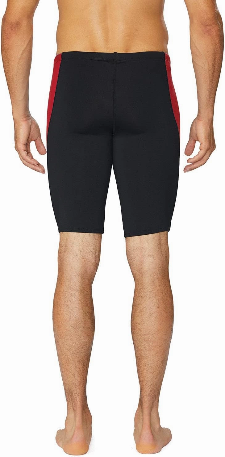 baleaf Men's Swimsuit Swim Jammers Athletic Training Swimwear Durable Team Lap Swimming Racing Competition