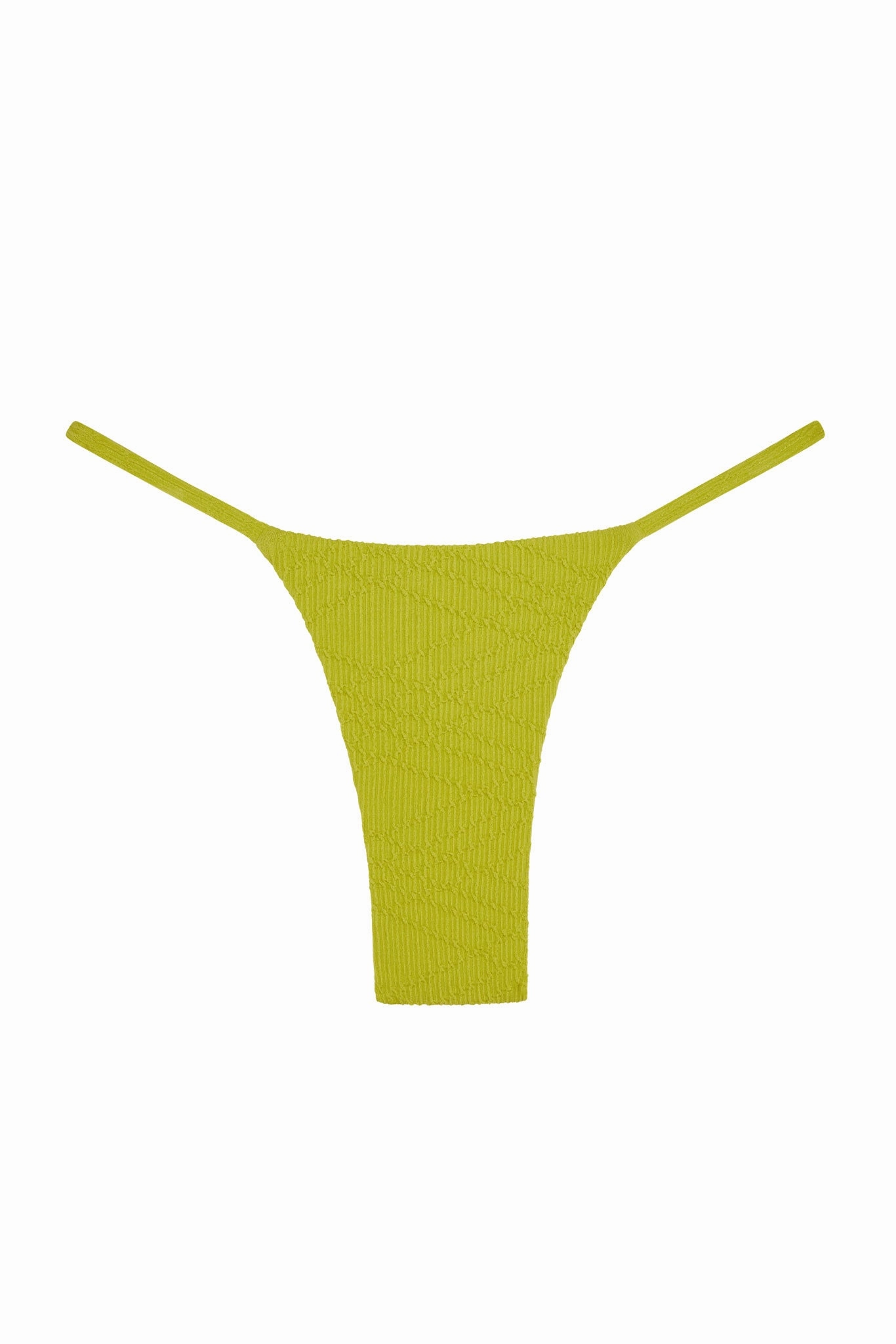 Barbados Bottom - Chartreuse Summer Plaid