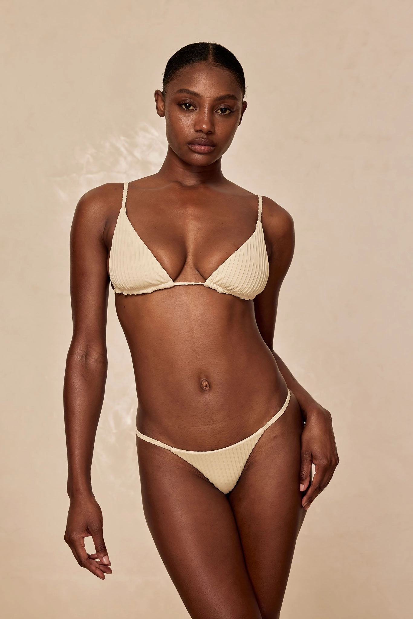 Barbados Bottom - Vanilla Matte Rib
