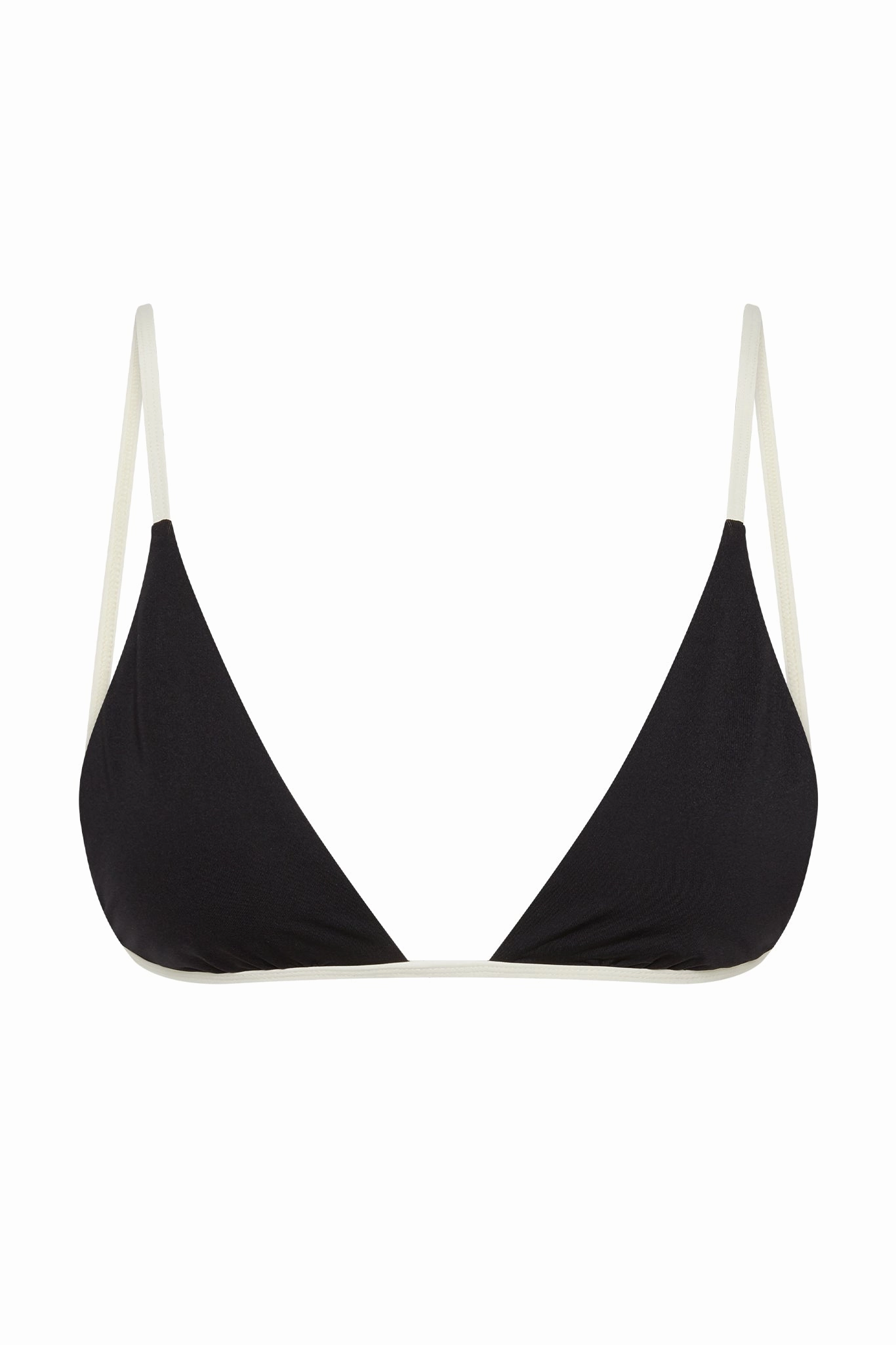 Barbados Top - Black/Ivory