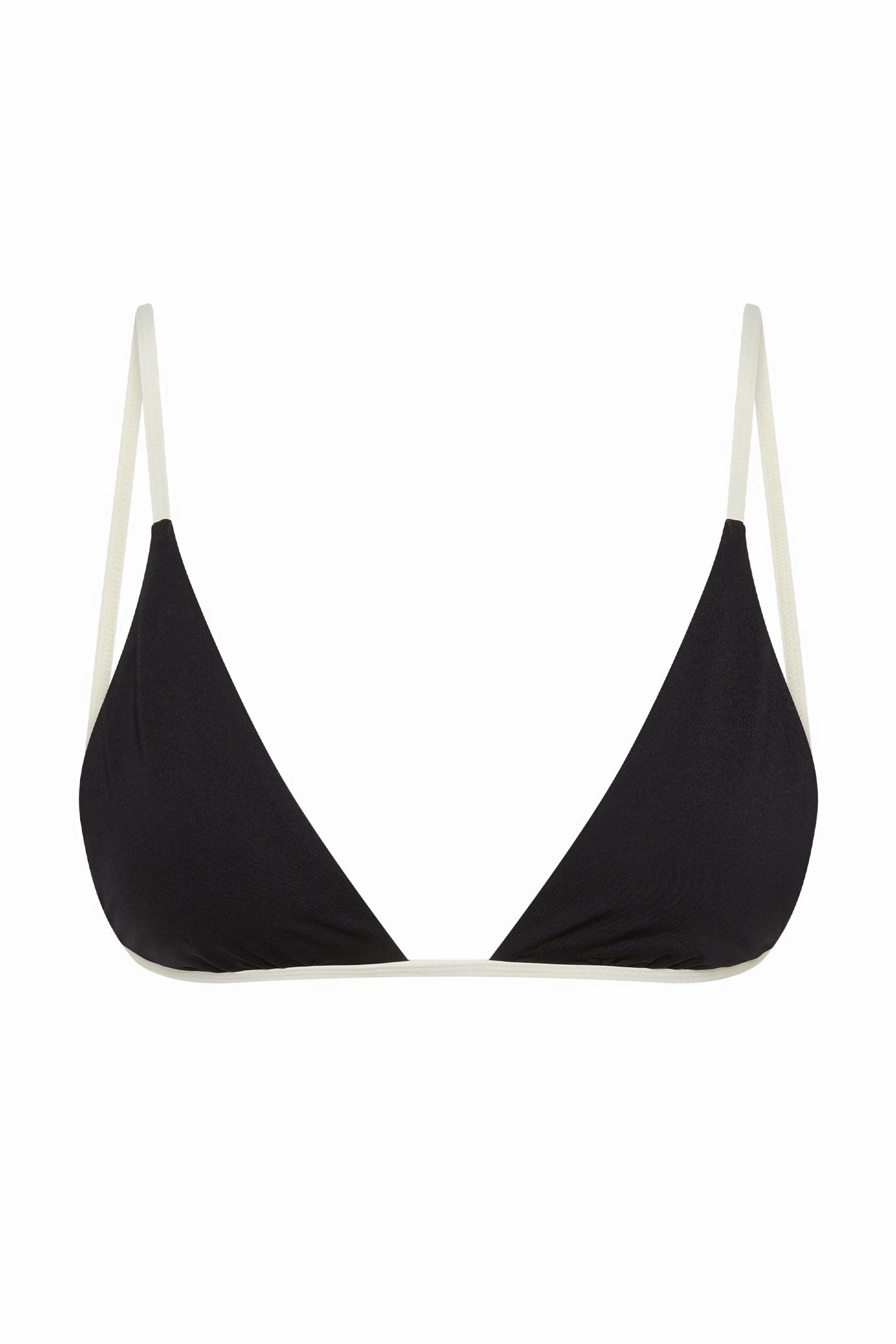 Barbados Top - Black/Ivory