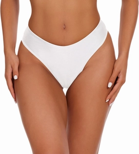 Bellecarrie Thong Bikini Bottom for Women High Cut Thong Bathing Suit Bottoms for Dance Festival Rave