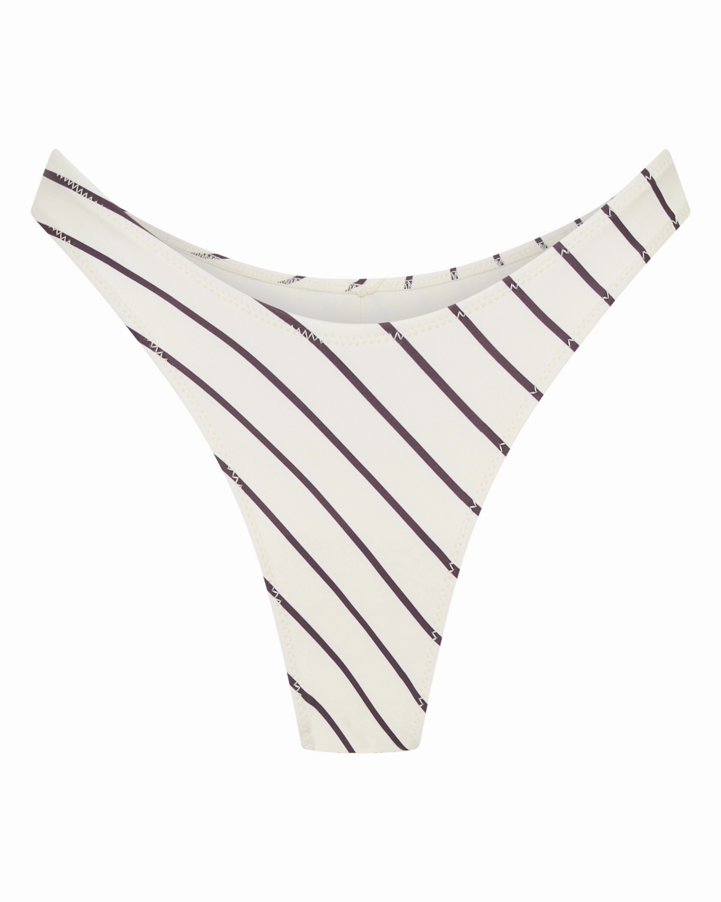 Belmont Bottoms Cream/Choc Stripe