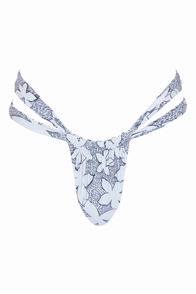 Bijou Bikini Bottom - Cloud Blossom