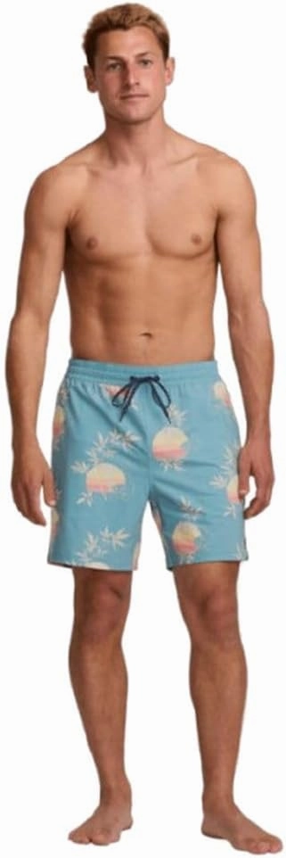 Billabong Men's Good Times 16" Layback Fit Print Swim Trunk Boardshort