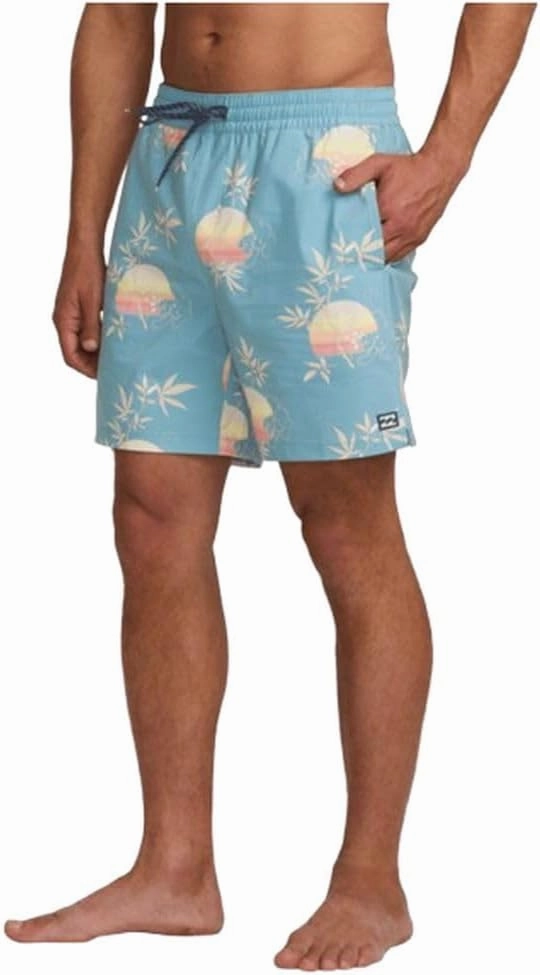 Billabong Men's Good Times 16" Layback Fit Print Swim Trunk Boardshort