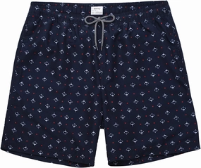Biwisy Mens Swim Trunks Quick Dry Swim Shorts with Mesh Lining Funny Beach Shorts