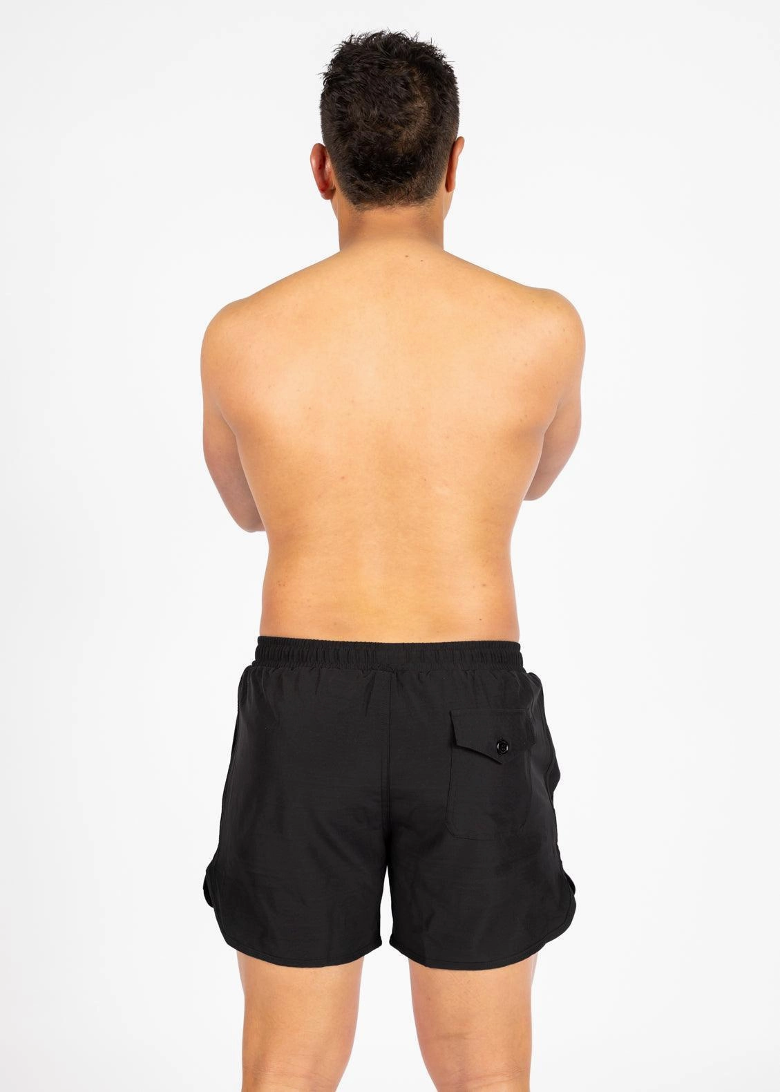Black | Men's Retro Shorties