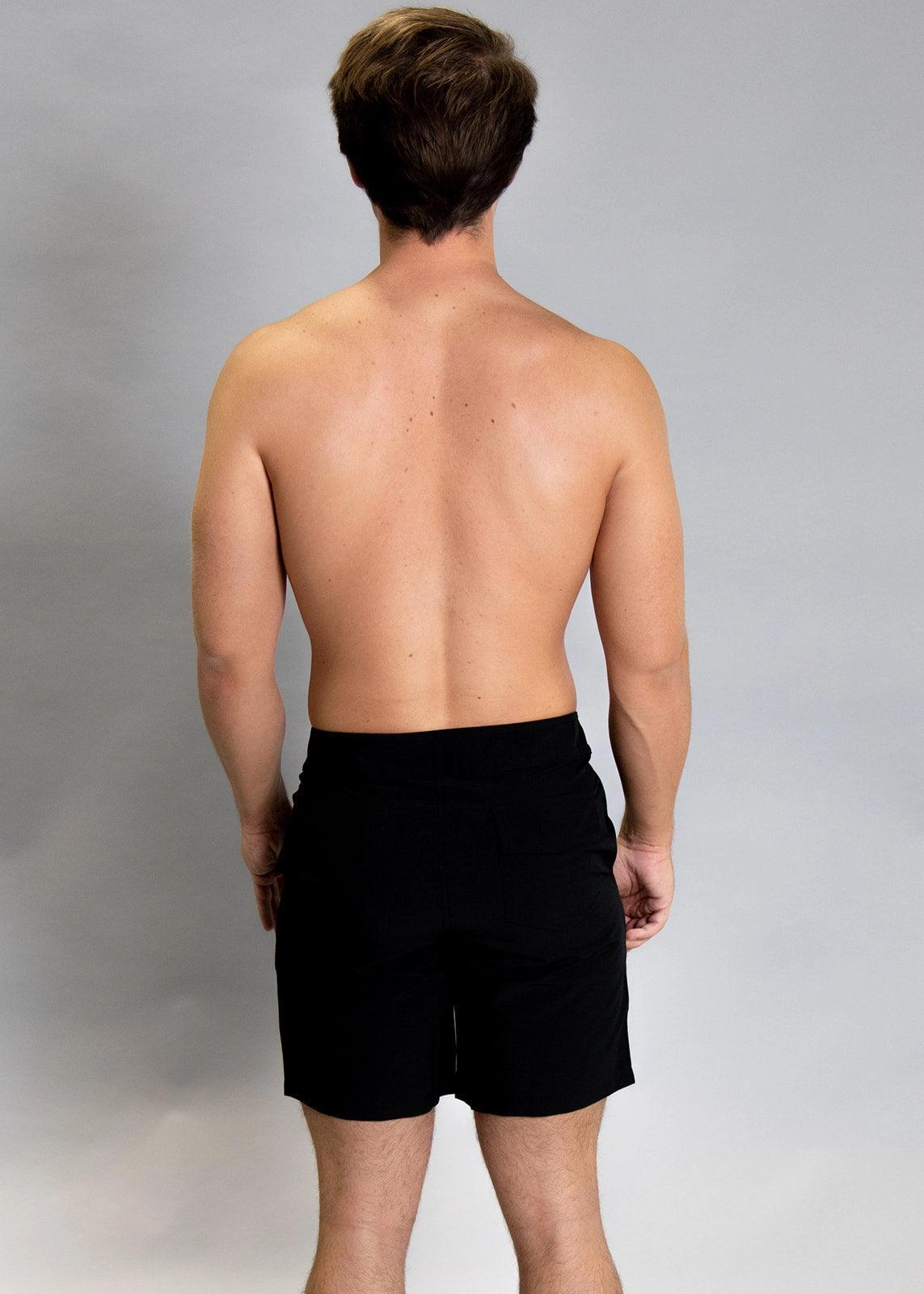 Black | Men's Swim Trunks