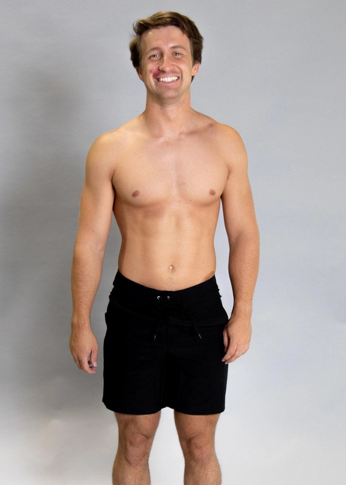 Black | Men's Swim Trunks