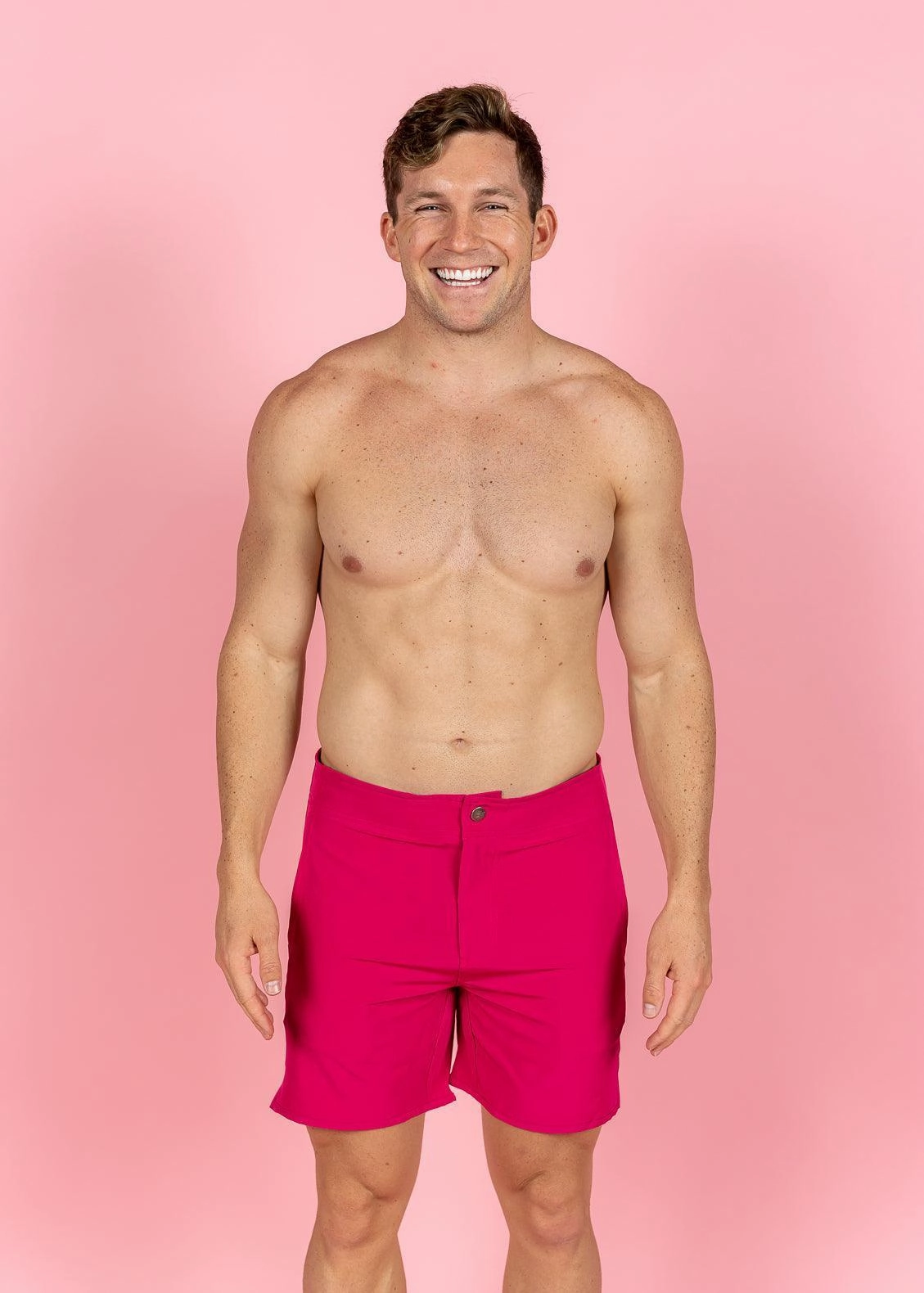 Bold Fuchsia | Men's Boardies
