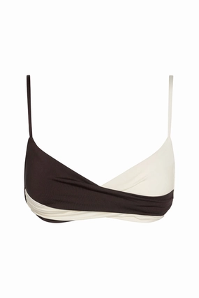 Bordeaux Top - Espresso/Ivory