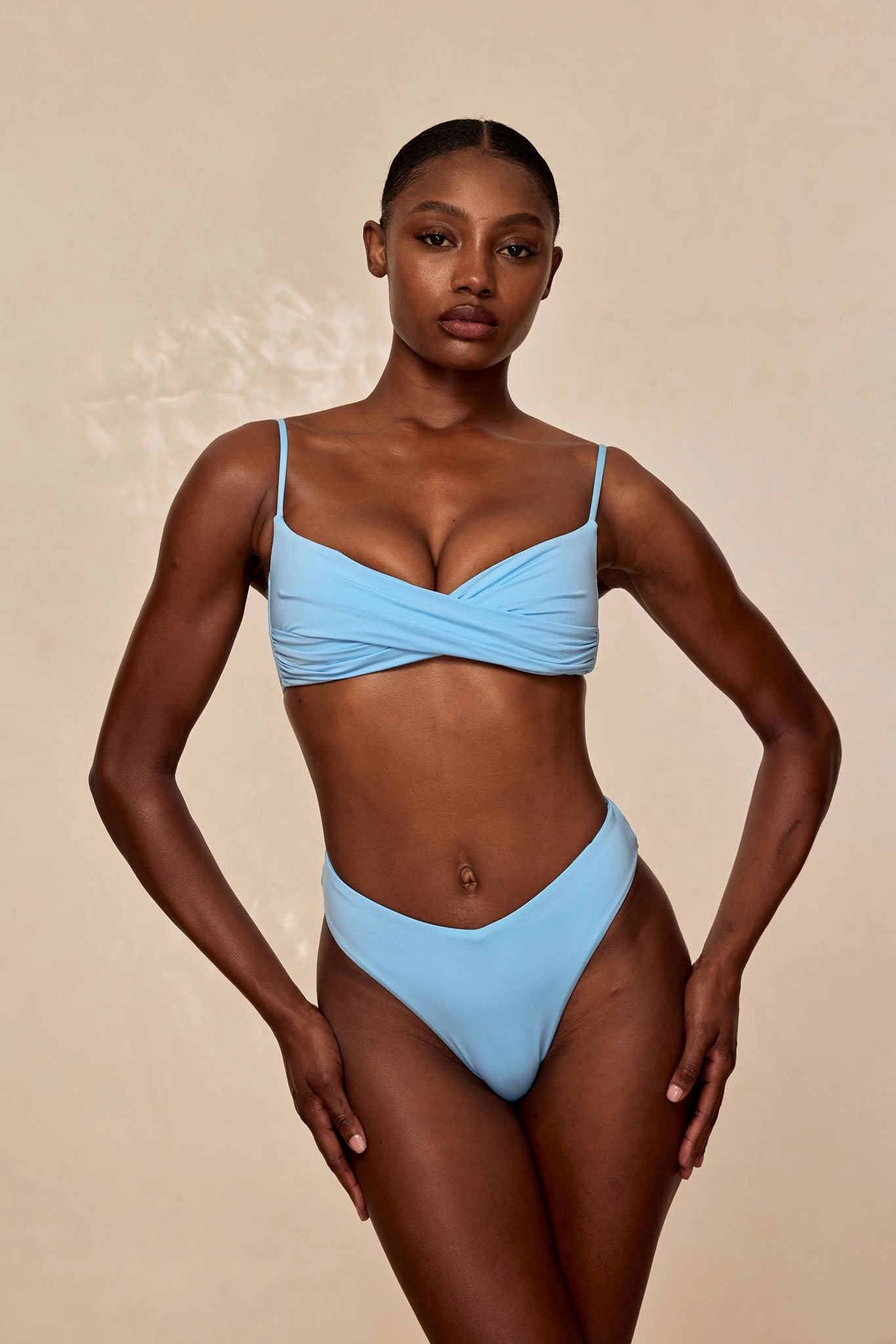Bordeaux Top - Ibiza Blue