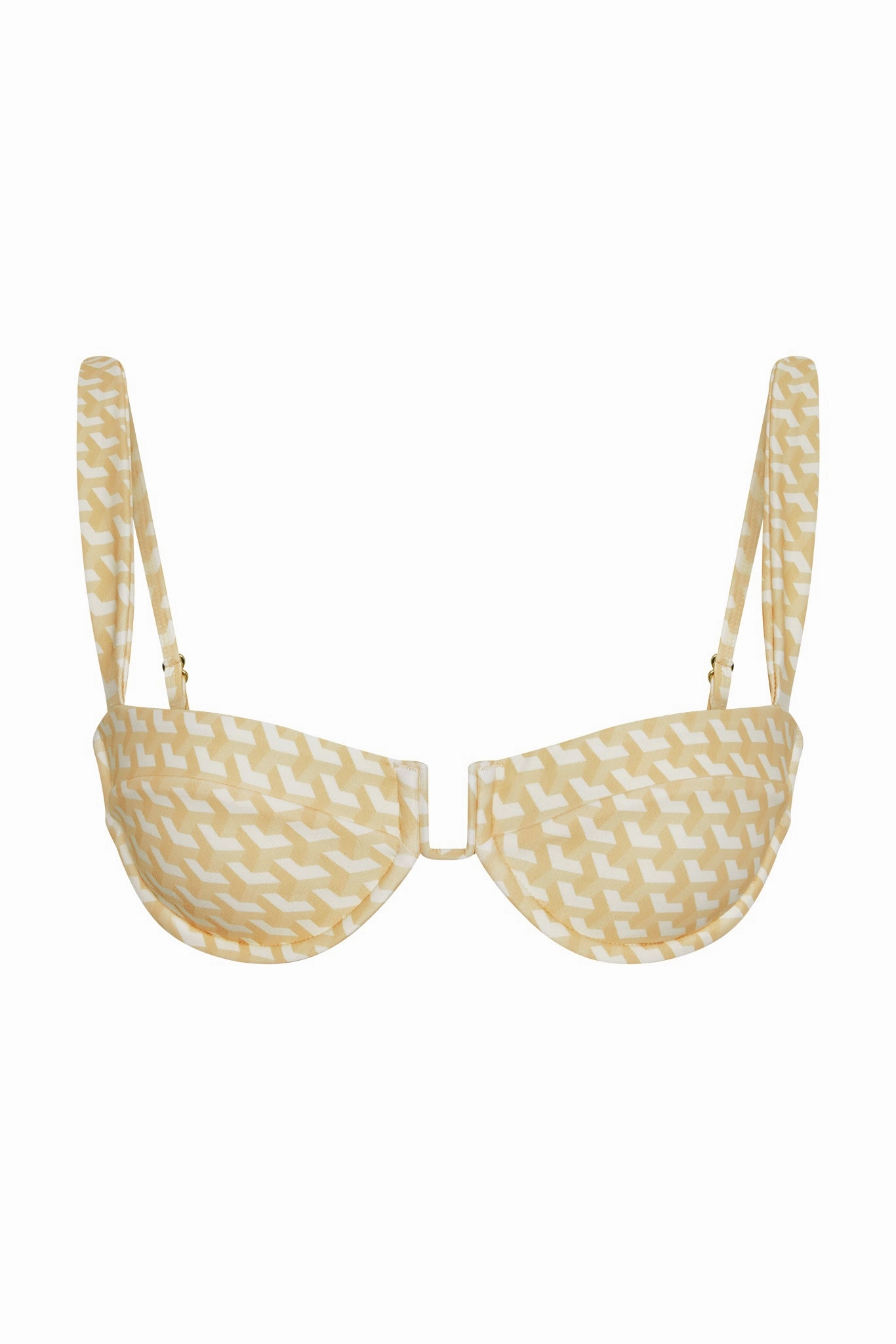 Cala Roja Top - Ivory Geo