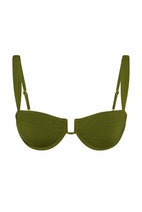 Cala Roja Top - Olive