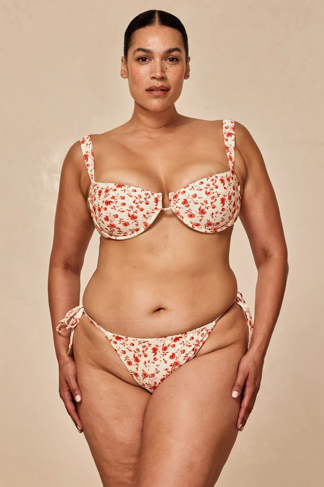 Cala Roja Top - Sunrise Floral