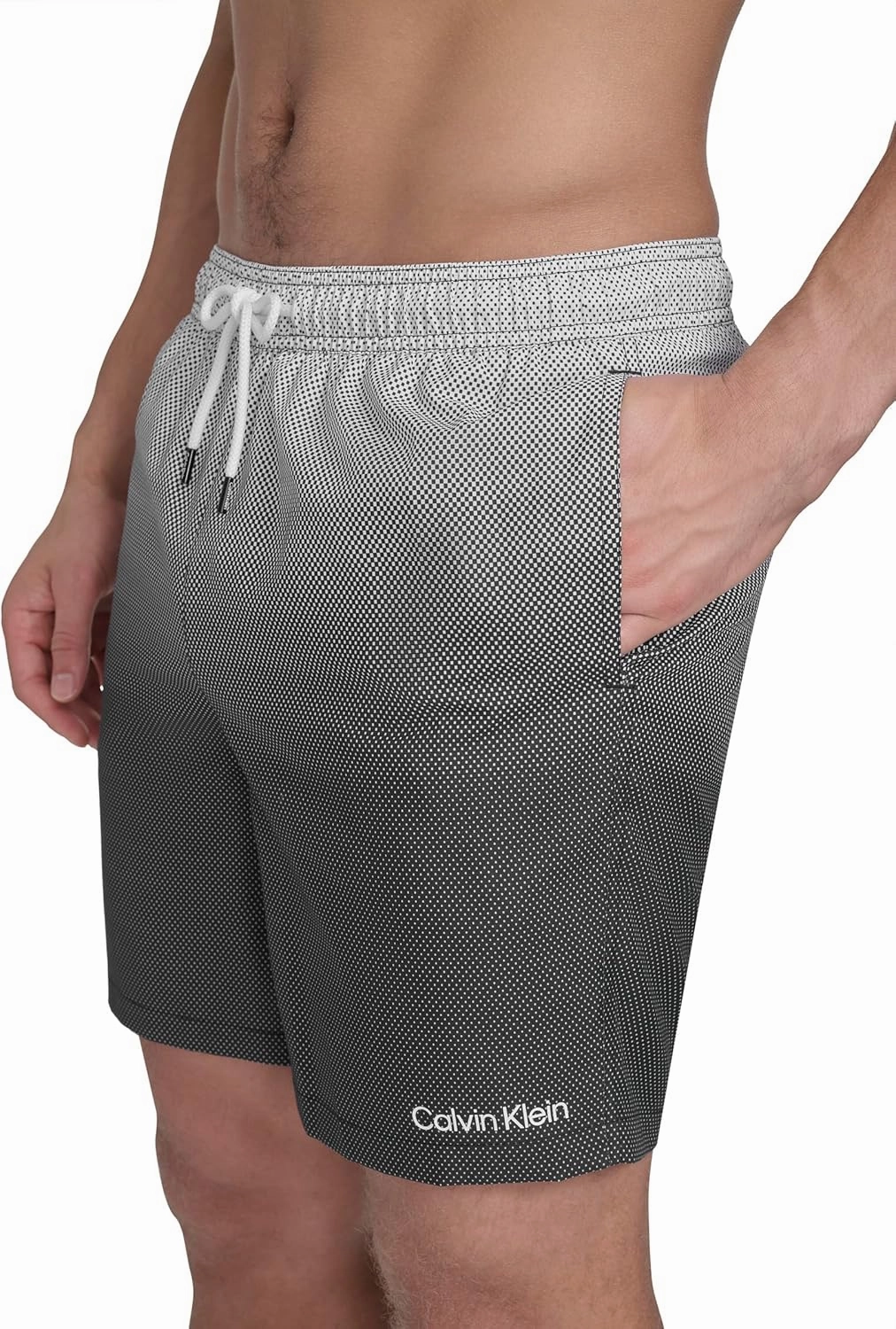 Calvin Klein Men's Volley Quick Dry Lightweight Swim Trunk