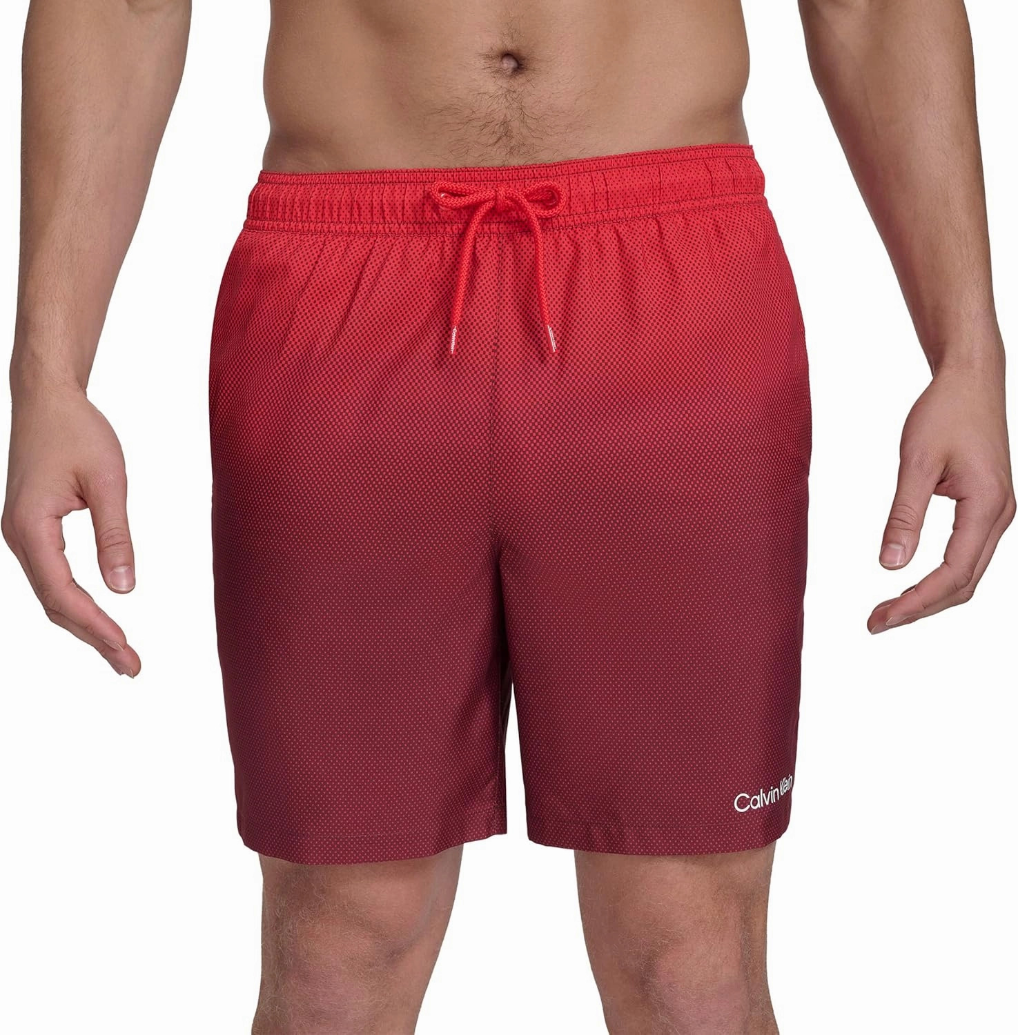 Calvin Klein Men's Volley Quick Dry Lightweight Swim Trunk
