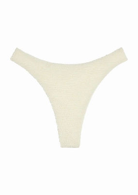 Capri Thong - Ivory Crinkle