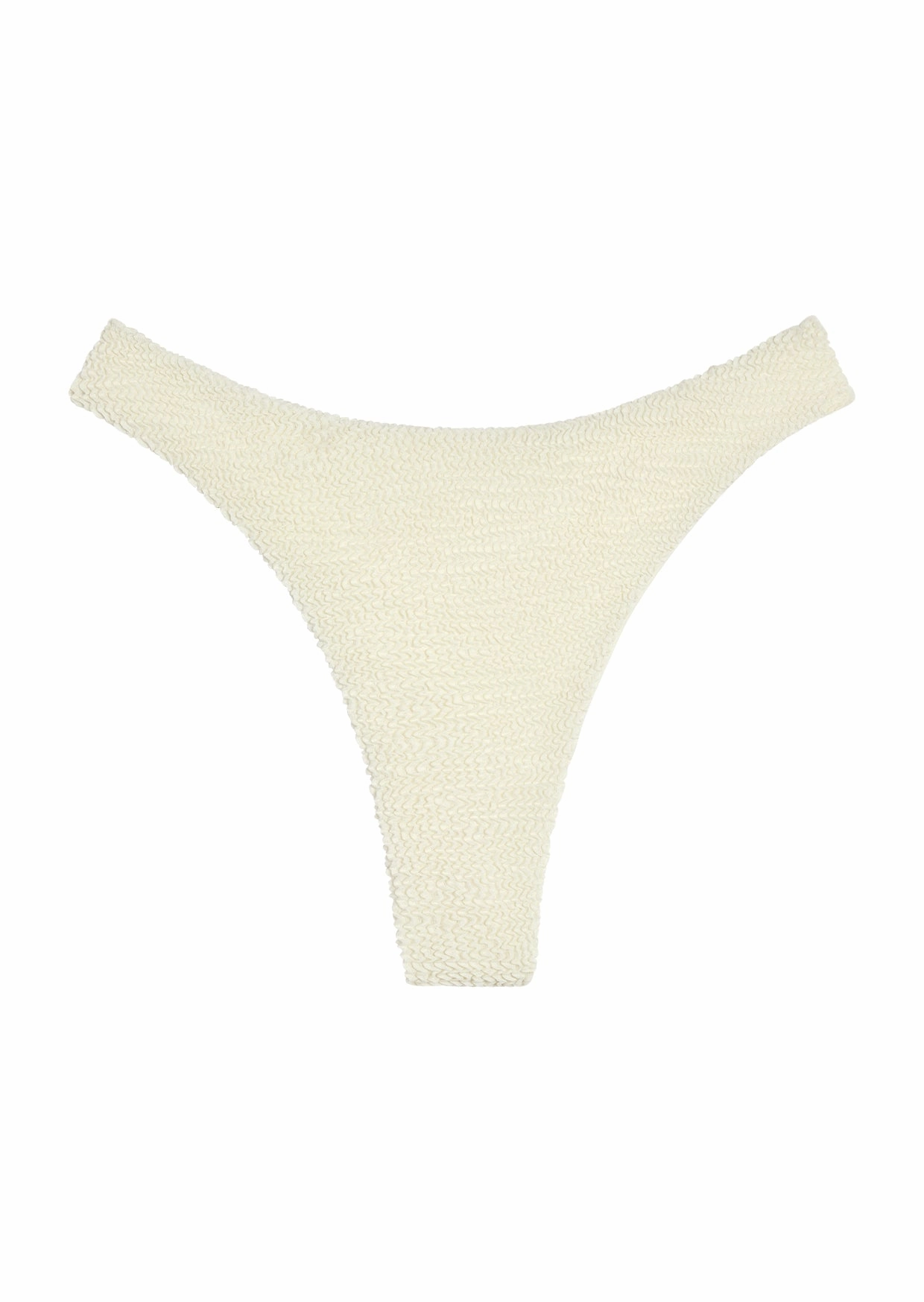 Capri Thong - Ivory Crinkle