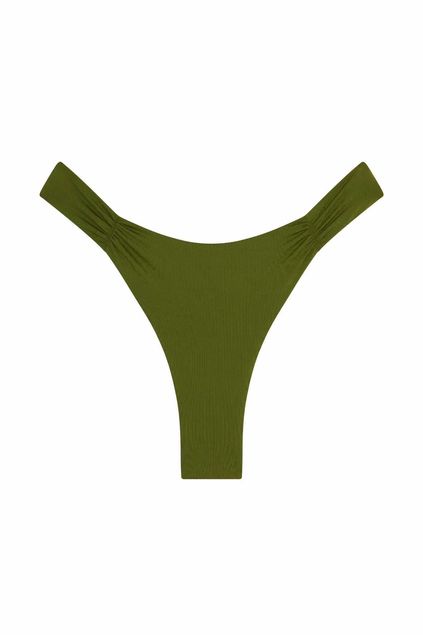 Clovelly High Leg Bottom - Olive