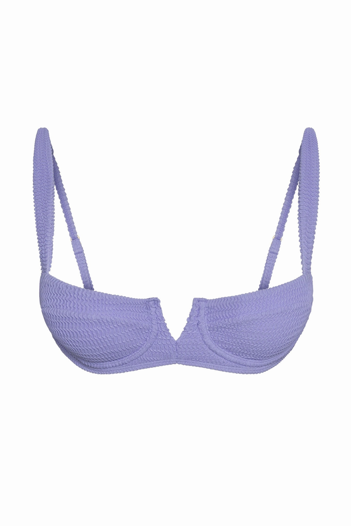 Clovelly Top - Wisteria Crinkle