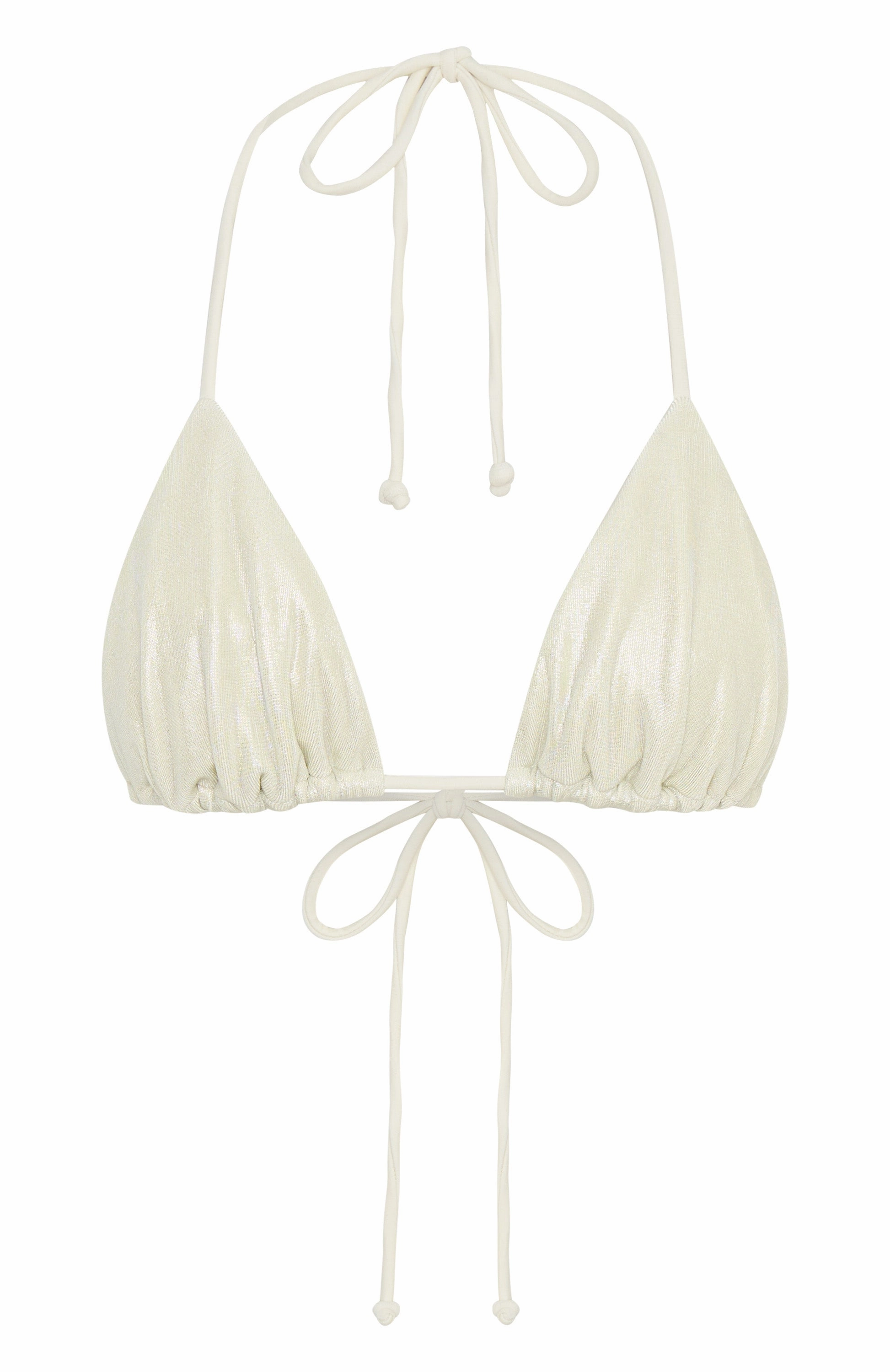 Coastal Calm Bikini Top Pearl