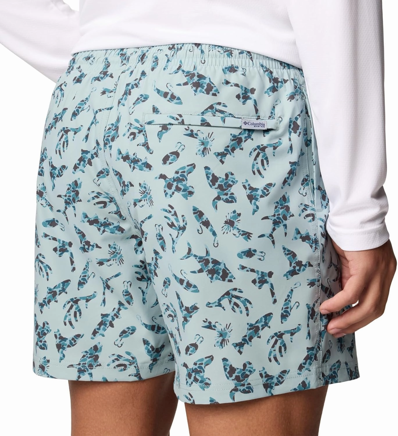 Columbia Men's PFG Rambler Printed Water Short