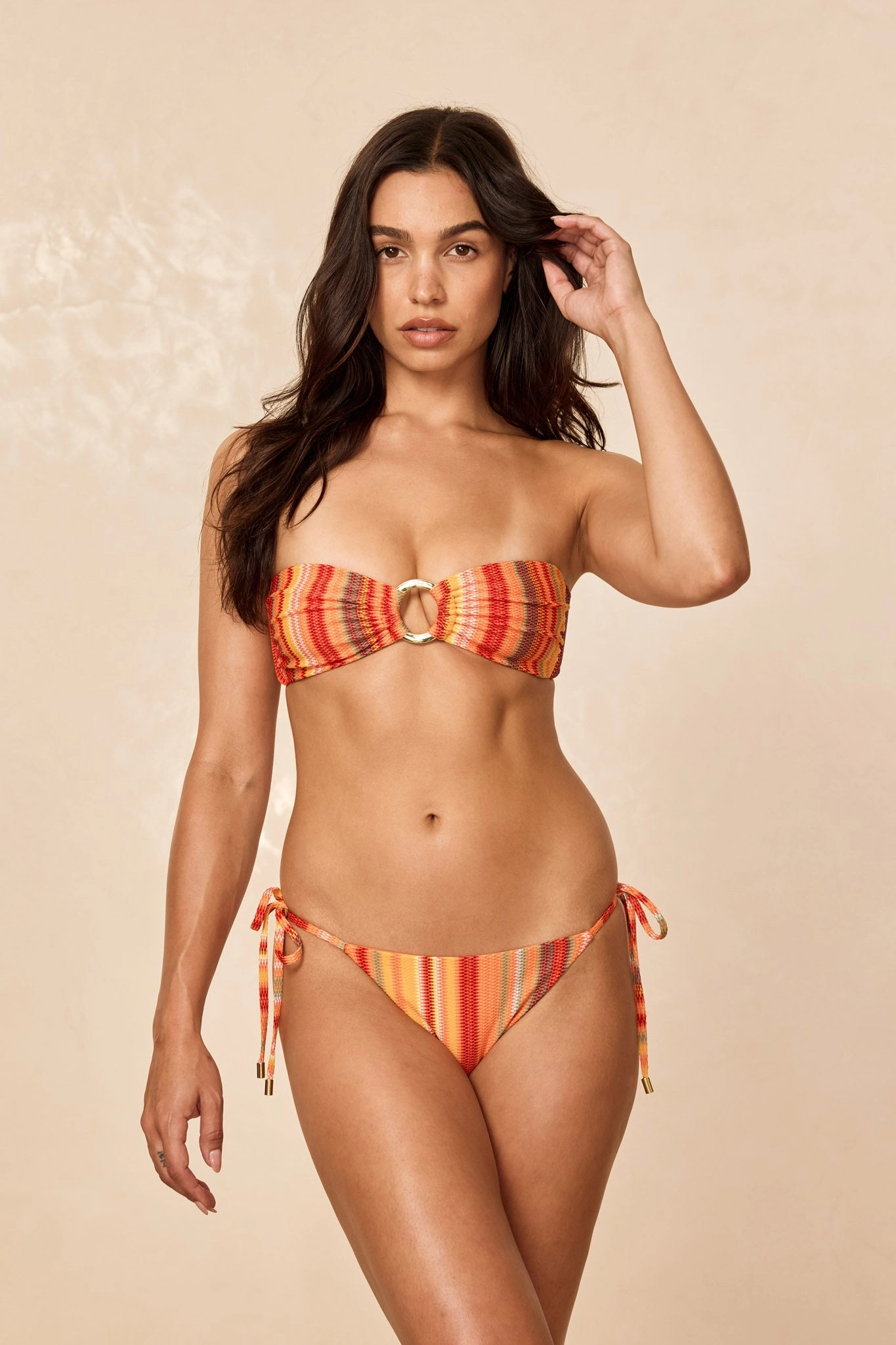 Costa Rica Top - Sardinia Stripe