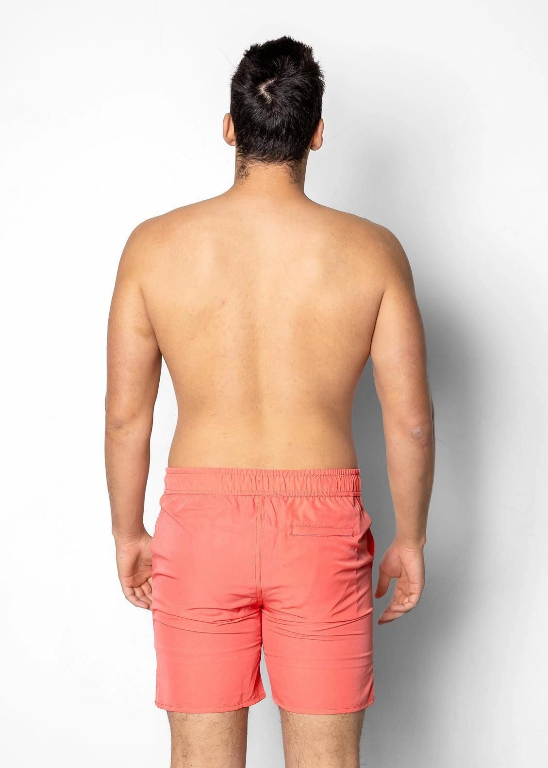 Deep Coral | Men's Boardies
