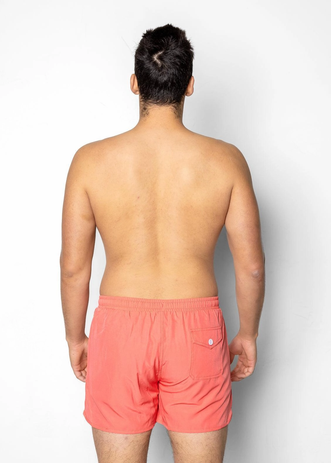 Deep Coral | Men's Retro Shorties